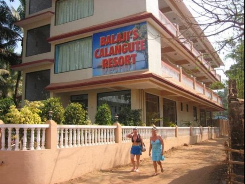 Hotel Balaji Calangute Resort Esterno foto